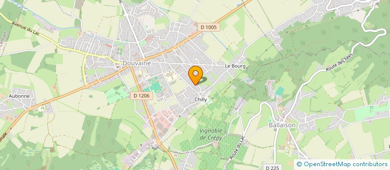 localisation de l'entreprise FRECINAT'S CONSULTING  DOUVAINE