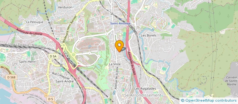 localisation de l'entreprise FRED à MARSEILLE