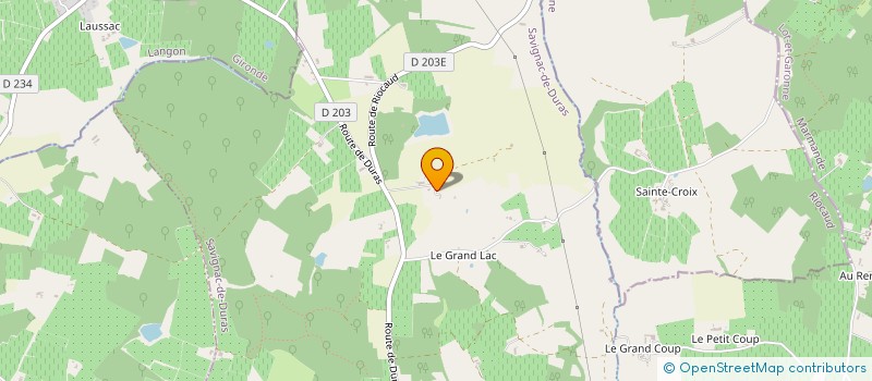 localisation de l'entreprise FRED 47  SAVIGNAC-DE-DURAS