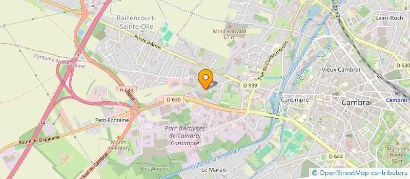 localisation de l'entreprise FRED  MASNIERES