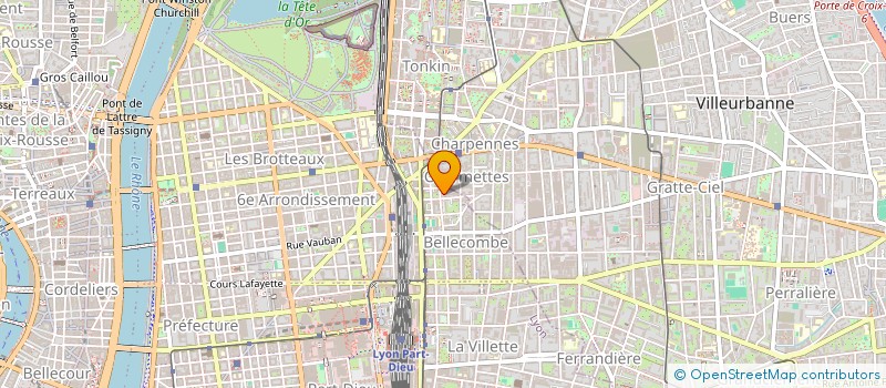 localisation de l'entreprise FRED  LYON