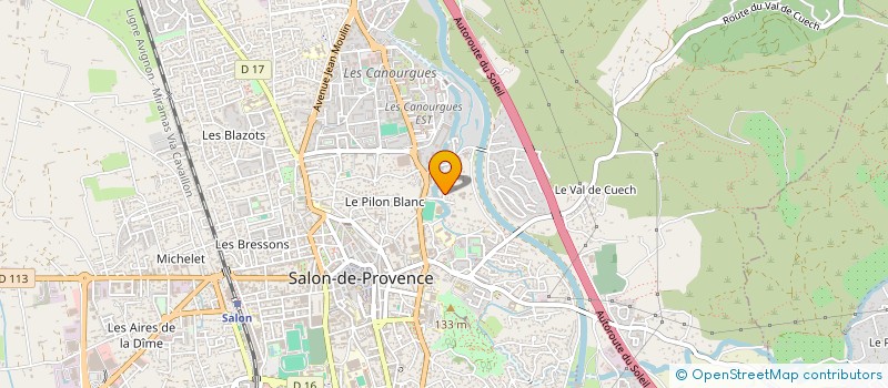 localisation de l'entreprise FRED à SALON-DE-PROVENCE