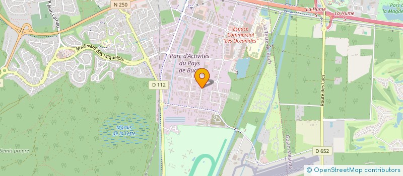localisation de l'entreprise FRED'AMBULANCE à LA TESTE-DE-BUCH