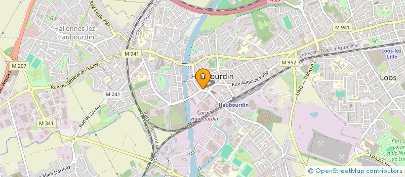 localisation de l'entreprise FRED AUTO  HAUBOURDIN