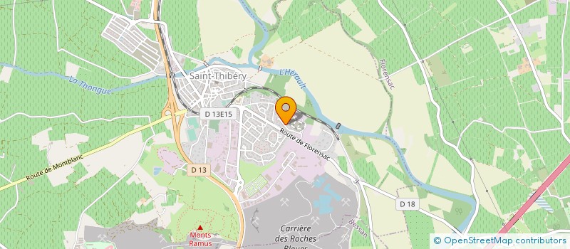 localisation de l'entreprise FRED BACHES à SAINT-THIBERY