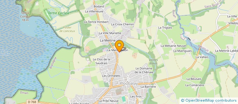 localisation de l'entreprise FRED BATIMENT  BEAUSSAIS-SUR-MER