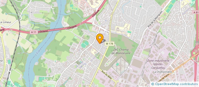 localisation de l'entreprise FRED BELLOCQ à NANTES