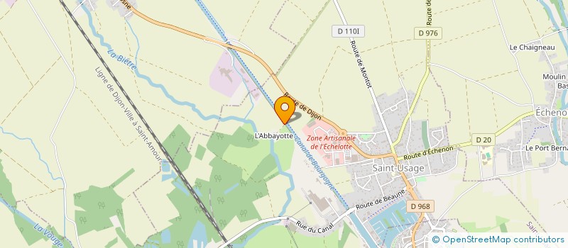 localisation de l'entreprise FRED BOND BOIS  SAINT-USAGE