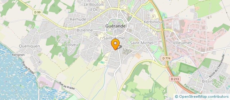 localisation de l'entreprise FRED&CO HOME  GUERANDE