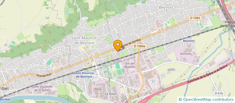 localisation de l'entreprise FRED DECORS  NEYRON