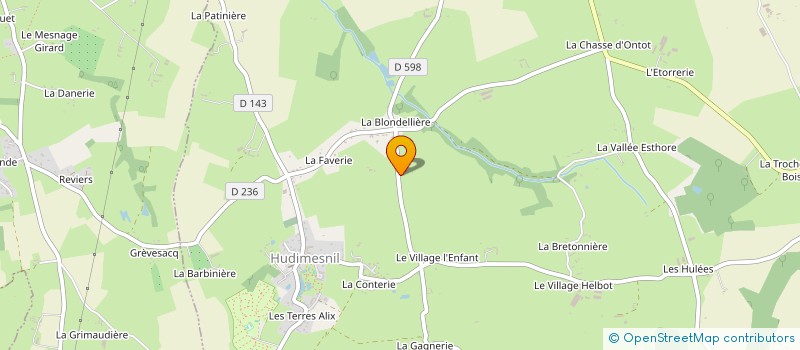 localisation de l'entreprise FRED-DI à HUDIMESNIL