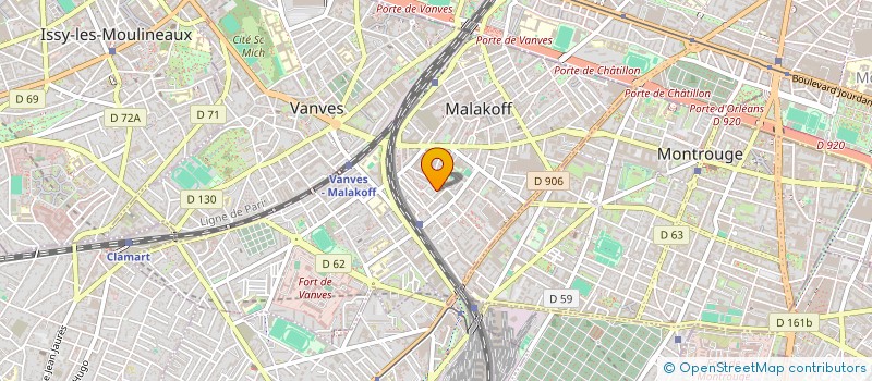 localisation de l'entreprise FRED DRIVER  MALAKOFF