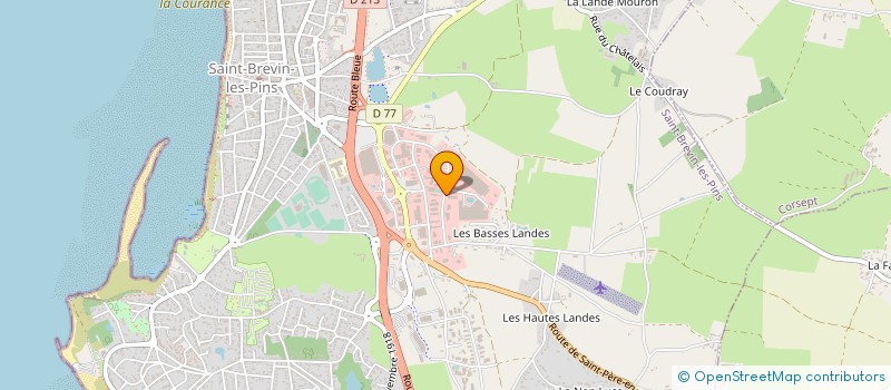 localisation de l'entreprise FRED'EAU à SAINT-BREVIN-LES-PINS