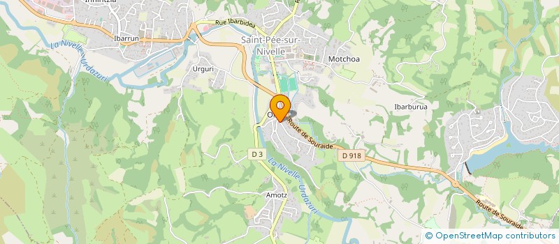 localisation de l'entreprise FRED ELEC  SAINT-PEE-SUR-NIVELLE