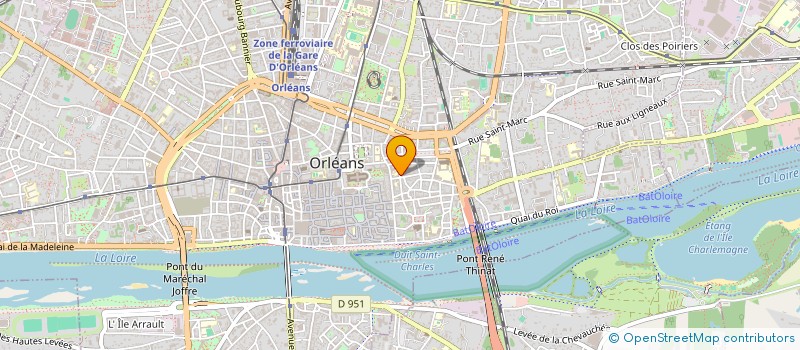 localisation de l'entreprise FRED ELECTRICITE DOMOTIQUE à ORLEANS