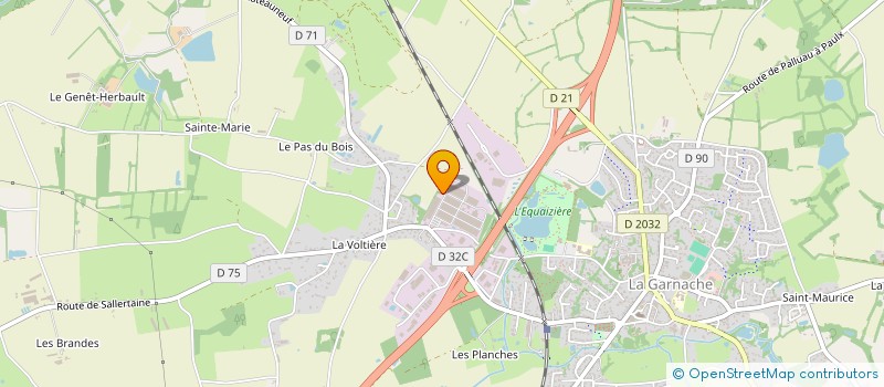 localisation de l'entreprise FRED-ERIC INVESTISSEMENTS à LA GARNACHE