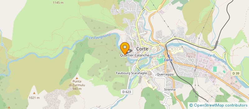 localisation de l'entreprise FRED ET ANTO à CORTE