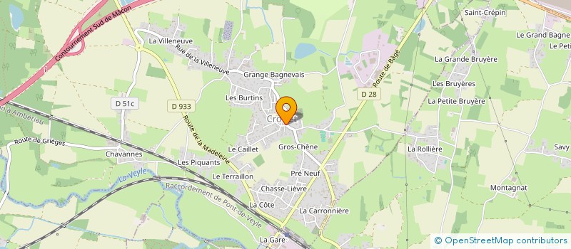 localisation de l'entreprise FRED ET COCO à CROTTET