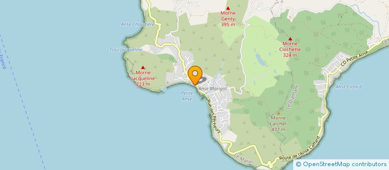 localisation de l'entreprise FRED EVASION à ANSES D'ARLET