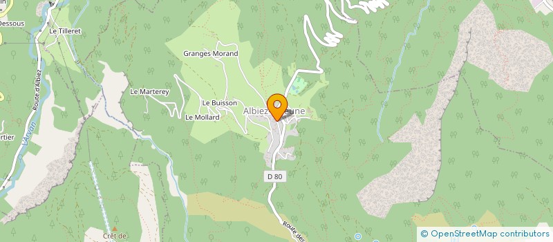 localisation de l'entreprise FRED FAB  LA TOUR-EN-MAURIENNE