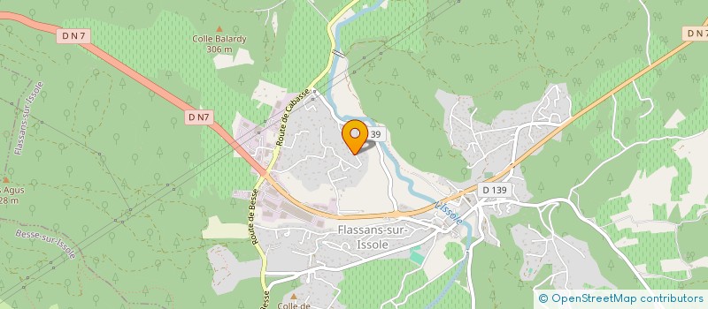 localisation de l'entreprise FRED FERMETURES  FLASSANS-SUR-ISSOLE