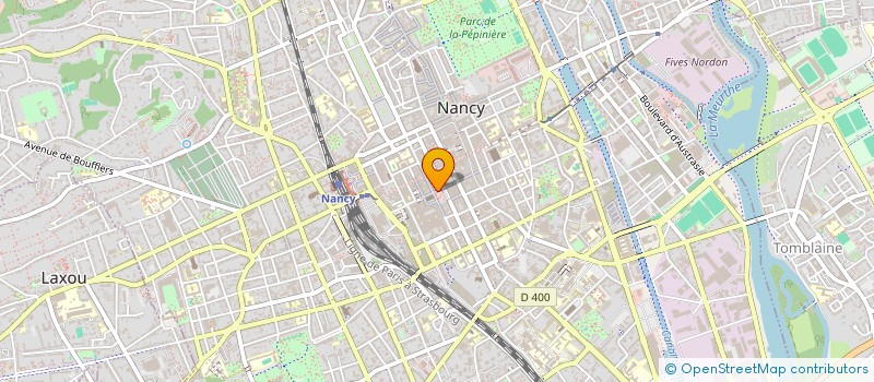 localisation de l'entreprise FRED G DESIGN D'ESPACE  NANCY