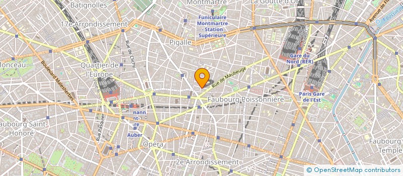 localisation de l'entreprise FRED & GINGER & MARWAN  PARIS