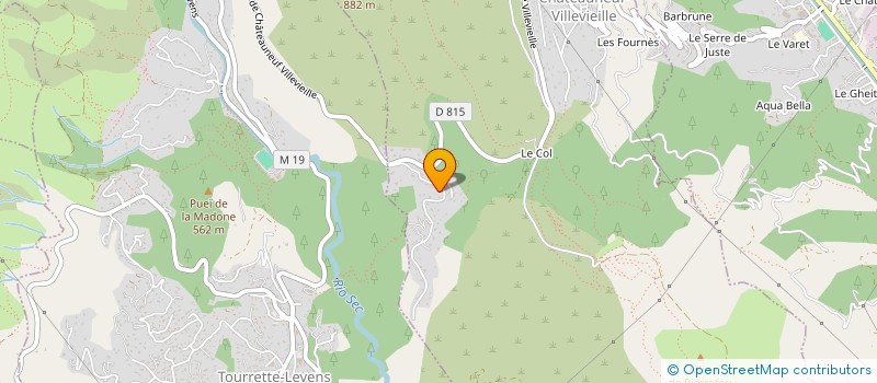 localisation de l'entreprise FRED.LAU  CHATEAUNEUF-VILLEVIEILLE