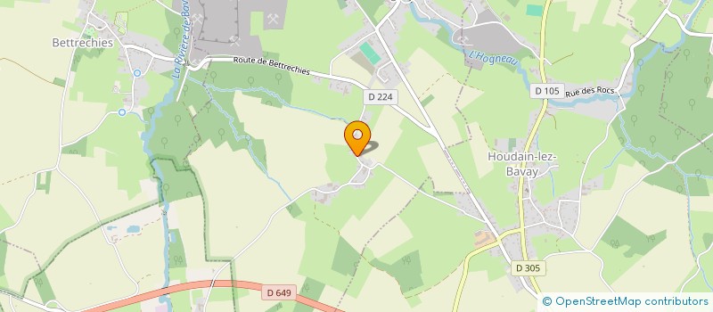 localisation de l'entreprise FRED MU  BELLIGNIES