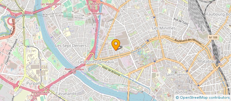 localisation de l'entreprise FRED NEGOCE 31 à TOULOUSE