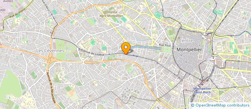 localisation de l'entreprise FRED&O à MONTPELLIER
