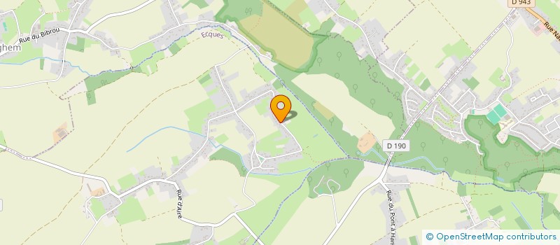 localisation de l'entreprise FRED PEINTURE  ECQUES