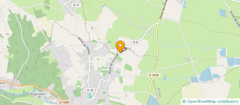 localisation de l'entreprise FRED PLATRERIE PEINTURE  BOEN-SUR-LIGNON