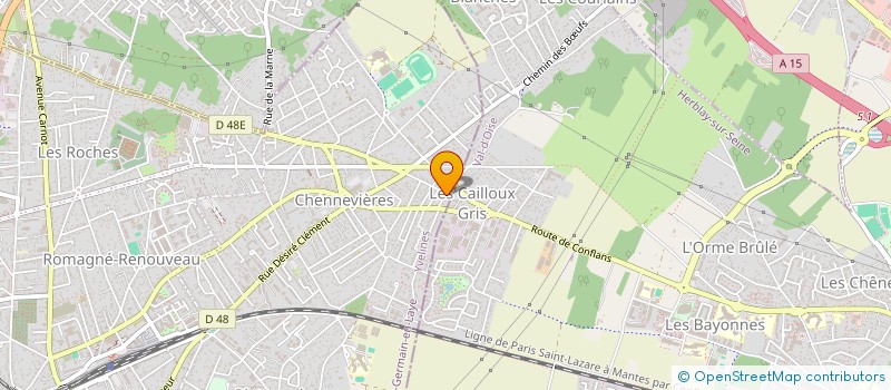 localisation de l'entreprise FRED'S  CONFLANS-SAINTE-HONORINE