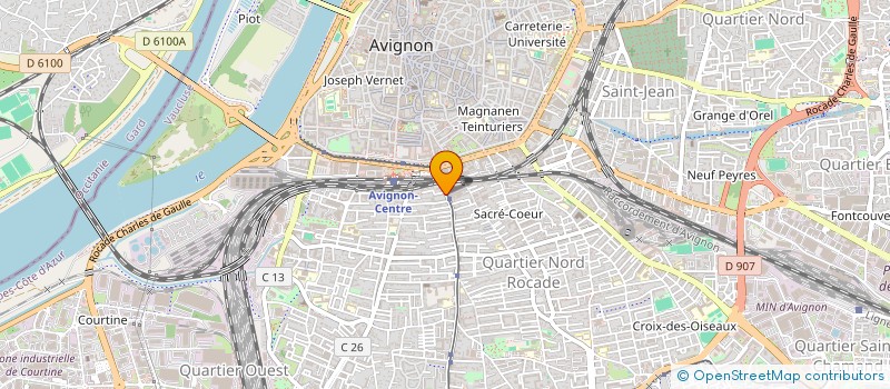 localisation de l'entreprise FRED SERVICE TOUR PROVENCE  AVIGNON