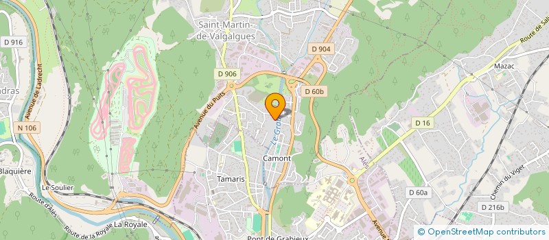 localisation de l'entreprise FRED SERVICES  SAINT-MARTIN-DE-VALGALGUES