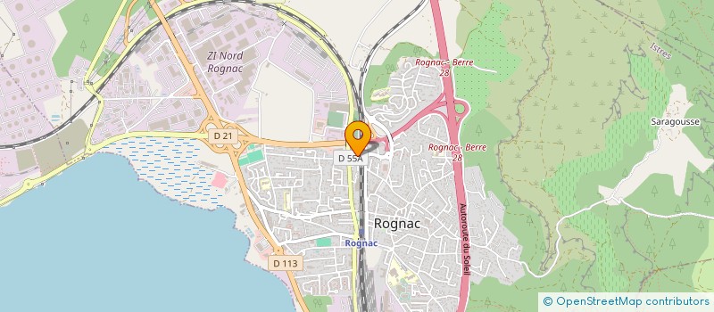 localisation de l'entreprise FRED TAXI  ROGNAC