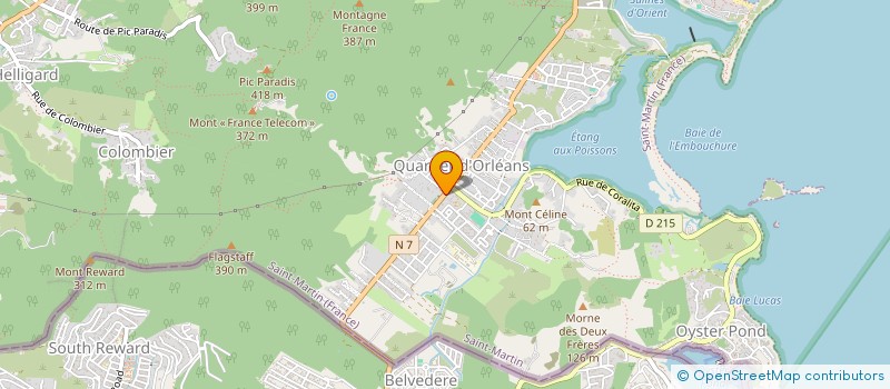 localisation de l'entreprise FRED TERRASSEMENTS  SAINT MARTIN