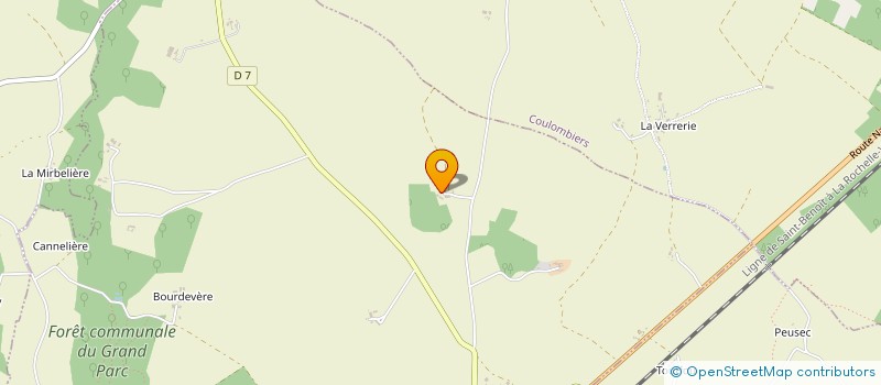 localisation de l'entreprise FREDA  CELLE-L'EVESCAULT