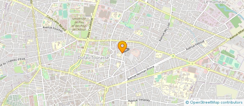 localisation de l'entreprise FREDAL TEAM à PAU