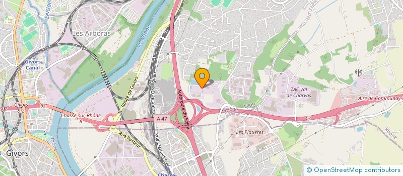 localisation de l'entreprise FREDALE  TERNAY