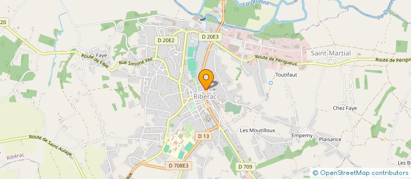 localisation de l'entreprise FREDALEXLAE  RIBERAC