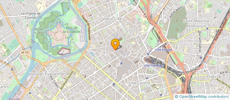 localisation de l'entreprise FREDARKA à LILLE