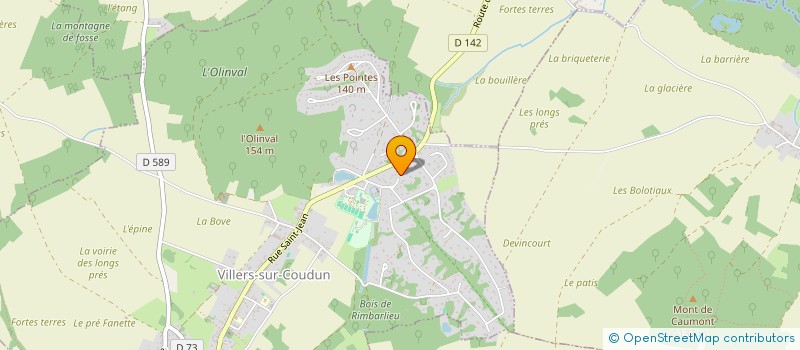 localisation de l'entreprise FREDASTRID FINANCES  VILLERS-SUR-COUDUN