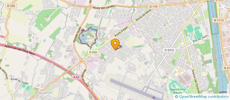 localisation de l'entreprise FREDAUCARRE  ESTILLAC