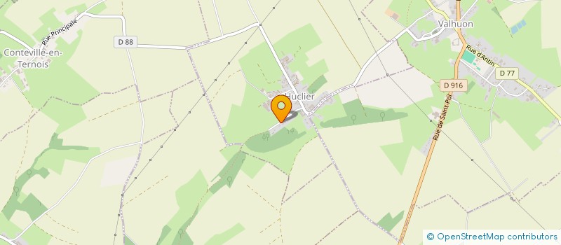 localisation de l'entreprise FREDAURE  HUCLIER