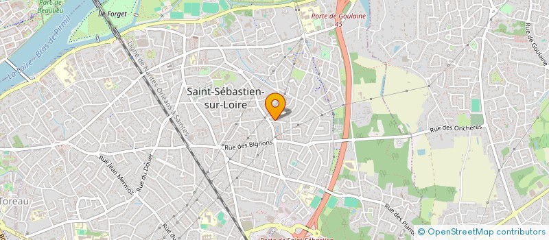 localisation de l'entreprise FREDBAPT à SAINT-SEBASTIEN-SUR-LOIRE