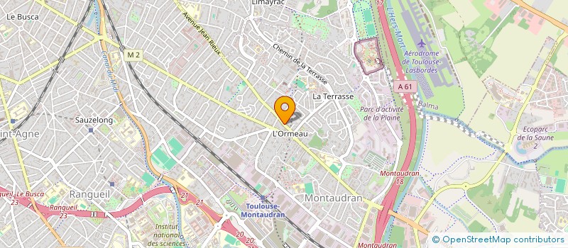 localisation de l'entreprise FREDBO  TOULOUSE
