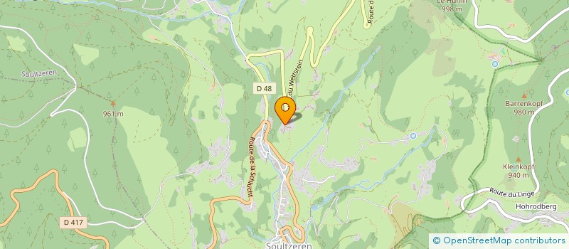 localisation de l'entreprise FREDDY  SOULTZEREN