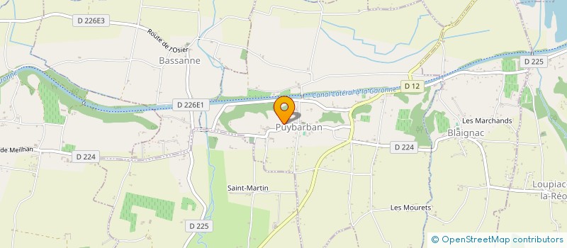 localisation de l'entreprise FREDDY GUIMARD ATHLETE  PUYBARBAN